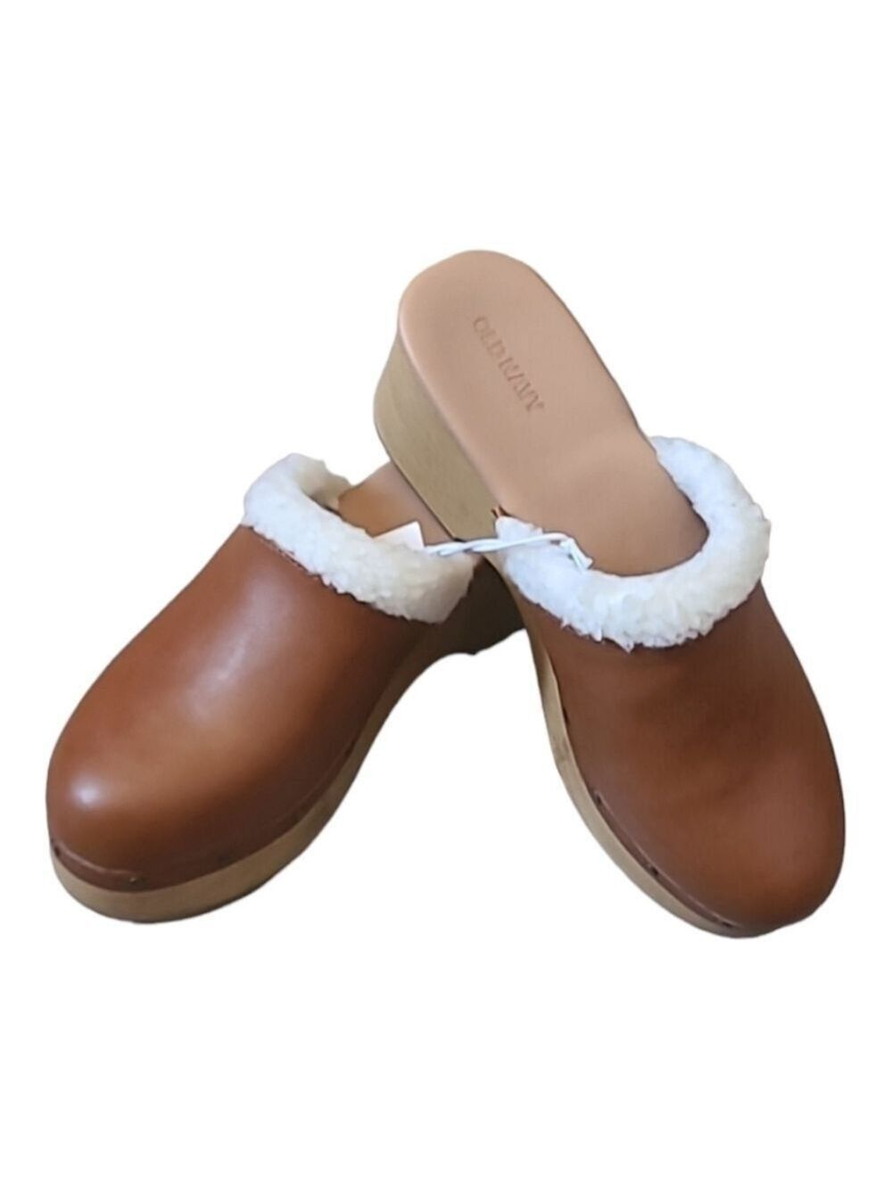8 • Old Navy • Faux-Leather Sherpa-Lined Clogs - Picture 5 of 5